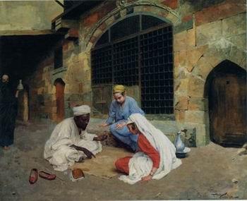 unknow artist Arab or Arabic people and life. Orientalism oil paintings 175 Germany oil painting art
